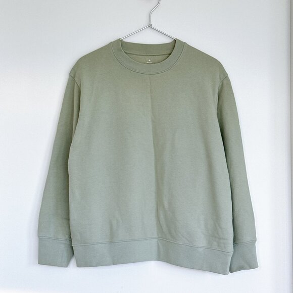 Muji Crewneck Sweatshirt, M, Sage Green, Mint condition - Picture 1 of 7